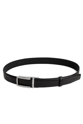 Pierre Cardin Deri Otomatik Tokalı Erkek Kemeri En 3,5 Cm Pcotm01 Siyah