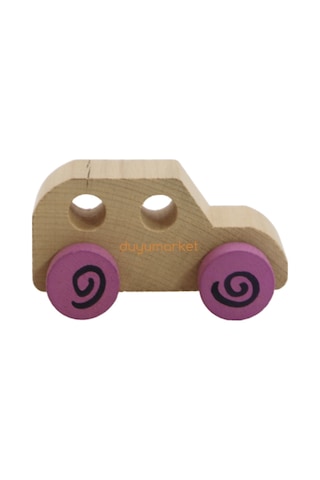 Mr. Quokka Ahşap Ambulans - Mor