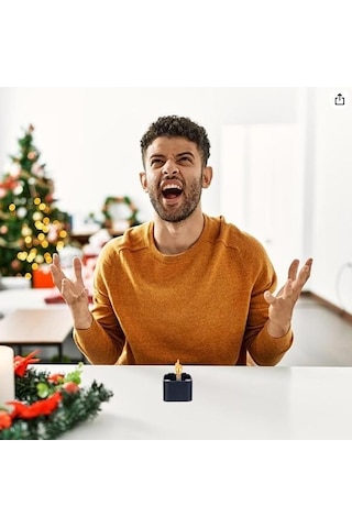 1 Adet 3d Baskılı Şaka Eğlenceli Şaka Doğum Günü Hediyesi Aksesuarları Masa Dekorasyonu Sürpriz Hediye Kutusu Bebekler Oyuncaklar Orta Parmak Kutuda El Sanatları Dekor Heykelcik 5cm 5cm 5cm