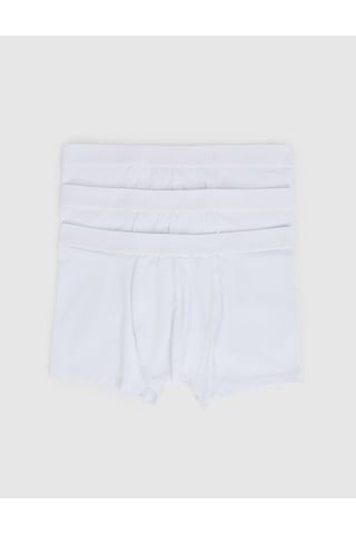 Pierre Cardin Beyaz Modal Karışımlı 3'lü İç Giyim Boxer Set 50332479-600