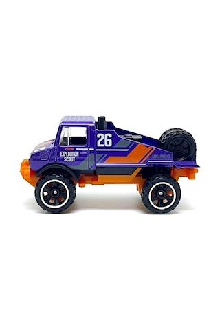 Hot Wheels Truckin Along Mercedes Benz Unimog 1300l Jjj32 Çok Renkli