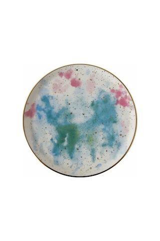 Porland Cosmos Desen6 Düz Tabak 20cm