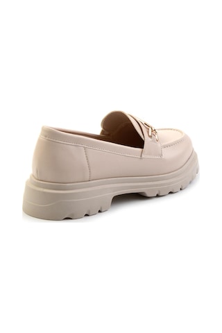 Bambi Bej Kadın Loafer Ayakkabı K01997010609 Bej