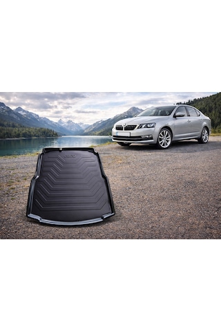 Skoda Octavia 2013-2020 3d Oto Paspas Ve Bagaj Havuzu İkili Set