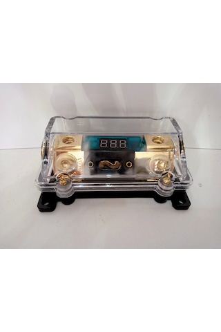 Voltmetreli Amfi Sigortası Ysnsounds Dijital Voltmetre Ve Anfi Sigortası 200 Amper