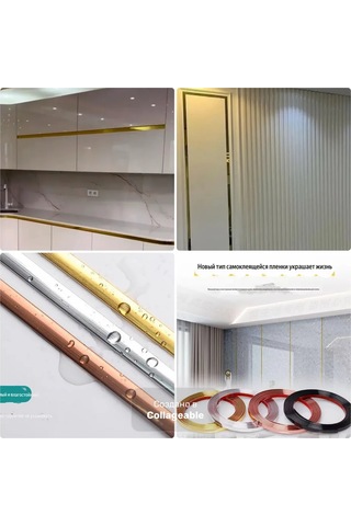 Cudo Dla Doma Pencere Ve Duvarlar İçin Kendinden Yapışkanlı 10mm Pvc Kaplama 380199714