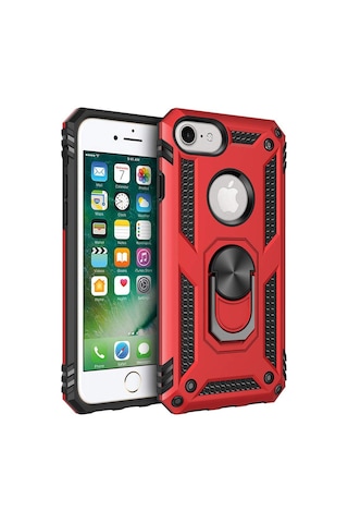 Apple Uyumlu iPhone 6 - 6S Kilif Zirhli Standli Miknatisli Tank Kapak 410453607