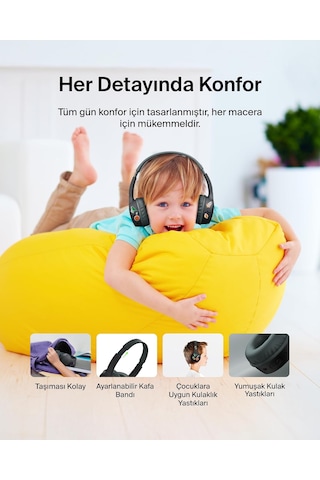 Belkin Soundform Mini Kablosuz Kulak Üstü Çocuk Kulaklığı
