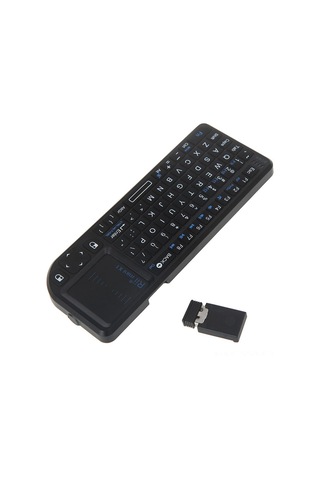 Geeksen Rii Mini X1 Kablosuz Klavye Ve Dokunmatik Panel - Pc, Tv, Android İçin 3'ü 1 Arada 112 Karakter