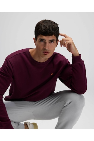 Ellesse Bordo Erkek Sweatshirt Em579 Bordo