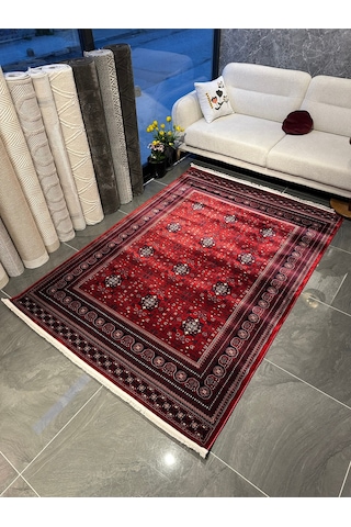 Halı Asya Koleksiyonu 39772-010 Kırmızı Renkli