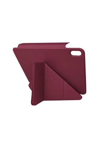 Mey İthalat Apple Uyumlu iPad 2025 10.9 10.nesil A16 Edz Manyetik Standlı Tablet Kılıfı - Mürdüm Arka Kapak