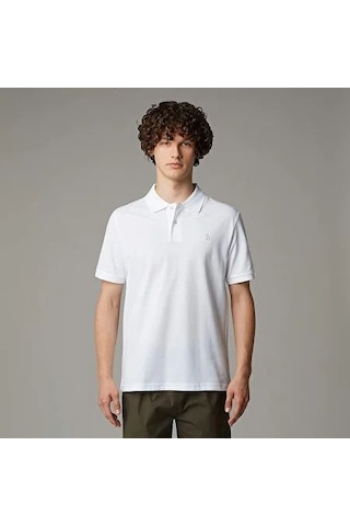 The North Face M Essentıal Regular Polo Erkek Tişört Nf0a8c1pfn41 Nf0a8c1pfn41 Bey Beyaz