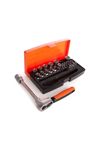 Bahco SL25 / 1/4" Lokma Takımı 25 Parça