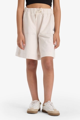 Defacto Kız Çocuk Beli Lastikli Basic Düz Şort B0847a825hser85 Ekru