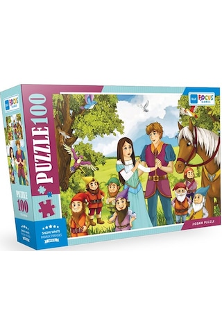 100 Parça Puzzle - Snow Whıte Pamuk Prenses