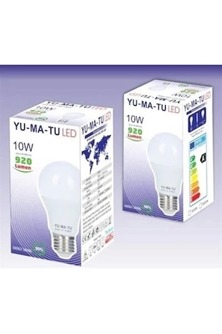 Yumatu 10w Led Ampul E-27 Duylu Beyaz
