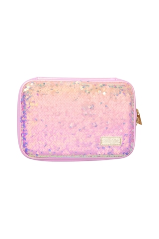 Smiggle - Cosmos Parıltılı Hardtop Kalem Kutusu Desenli