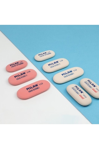 Mılan Cmm1012 Sentetik Oval Silgi - 12adet