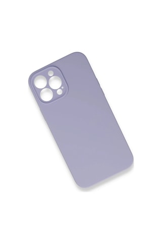 Gld-spt- Newface Apple Uyumlu iPhone 13 Pro Max Kılıf Lansman Legant Silikon - Lila