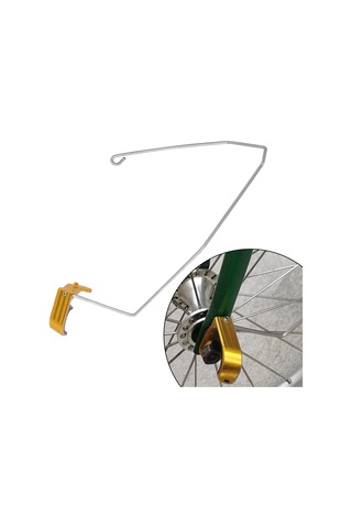 Homyl Bisiklet Çatalı Kanca Aks Tutacağı Katlanır Altın Altın