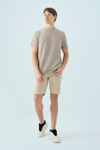 Loft Erkek Tişört Lf2038237 Bej