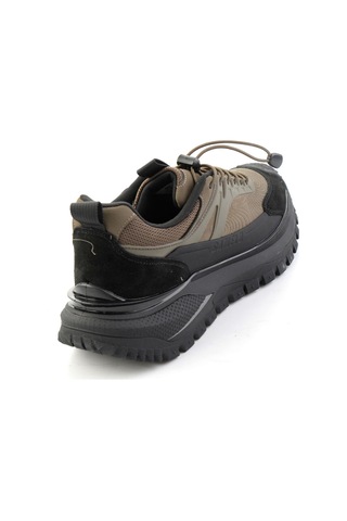 Bambi Kahve Hakiki Deri Erkek Sneaker E01175561103