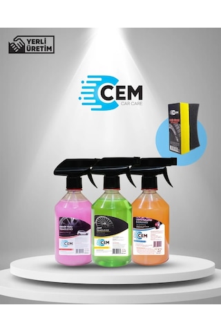 Cem Car Care Jant&lastik Bakım Seti Premium İçerik