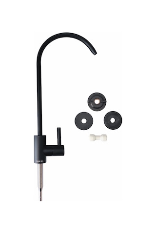 Piksel Aqua Lüks Su Arıtma Musluğu Mat Siyah Paslanmaz