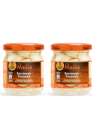 Melis Sarımsak Turşusu 180 Gr X 2 Adet