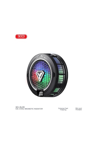 Sl09 Telefon Soğutucu - Manyetik Led Işıklı Sessiz Hızlı Fiziksel Soğutma Oyunlar İçin Uygun - Gamer Soğutucu