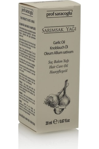 Prof Saraçoğlu Soğuk Press Sarımsak Yağı 20 ML