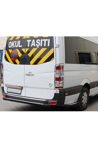 Mercedes Sprinter W906 Facelift Arka Reflektör Çerçevesi - Krom 2 Parça 2014-2017 Arası