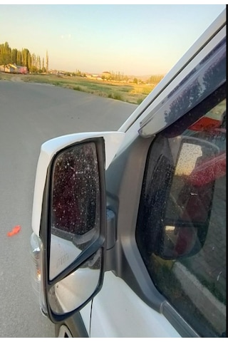 Ford Transit 2014-2021 Beyaz Boyalı Batman Yarasa Ayna Kapağı