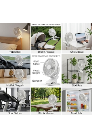 Powermaster Pm-25087 Beyaz Fan Vantilatör