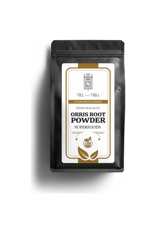 Organik Orris Kökü Tozu 50g, Premium Orrik Root Powder, Organik Vegan Katkısız