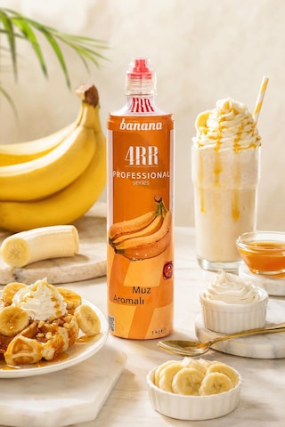 4rr Muz Aromalı Şurup 750 Ml