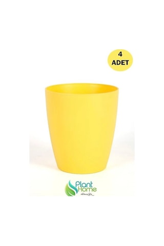 Dekoratif Sarı Orkide Saksısı - 4 Adet Set 12 Pot Üretim Saksısına Uygun Kaliteli Ürün