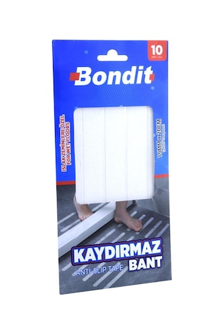 Bondit Banyo Mutfak Kaygan Zemin Bandı Kaydırmazlık Bant 2x20cm Diğer