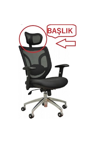 Fleli Ofis Koltuk Başlığı