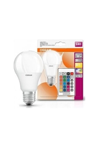 Osram 9W Rgb Uzaktan Kumandalı Led Ampul Renk Değiştiren