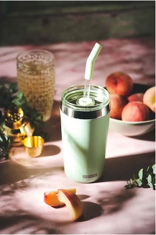 Sigg Helia Çelik Termos 450Ml Yeşil 6015.10