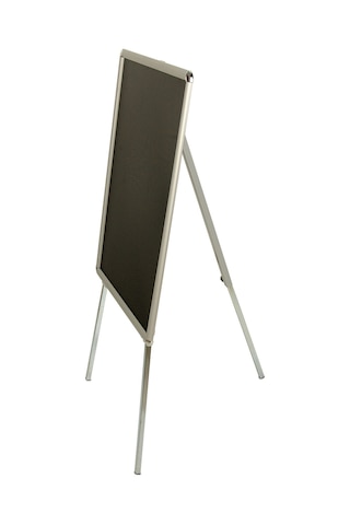 50cm X 70cm Alüminyum Çerçeveli Teleskopik Ayaklı Kaldırım Reklam Panosu