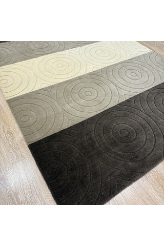 Eko Halı Handloom Özel El Dokuma Halı Kahverengi