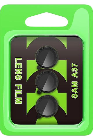 Newface Samsung Galaxy Uyumlu A37 5g Raze Metal Kamera Lens Semeglbl - 54 - Siyah