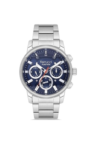 Ferrucci Fcf 0625 03573m.04 Erkek Kol Saati Metalik Gri