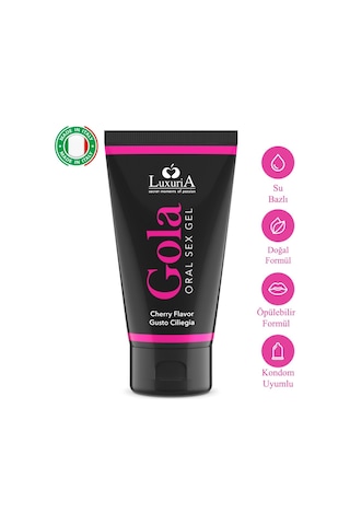 İntimateline Luxuria Gola Kiraz Aromalı 50 Ml Oral Jel