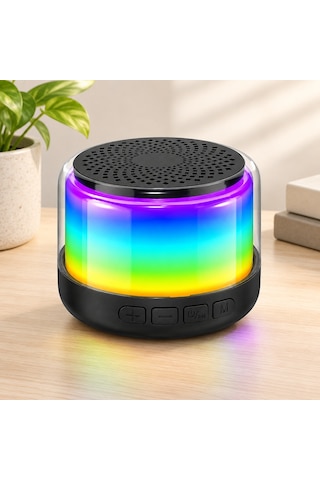 Bluetooth Hoparlör 3w Rgb Usb/sd Şarjlı