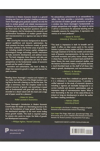 Introduction To Modern Economic Growth