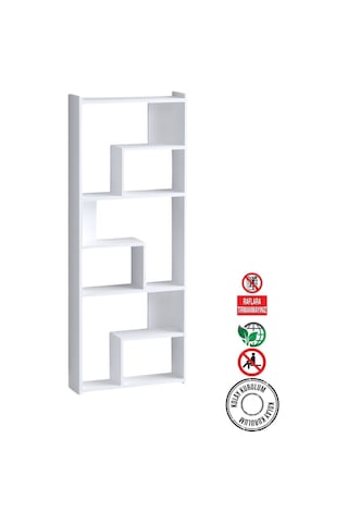 Decormet Prins Kitaplık Dec0055 Beyaz